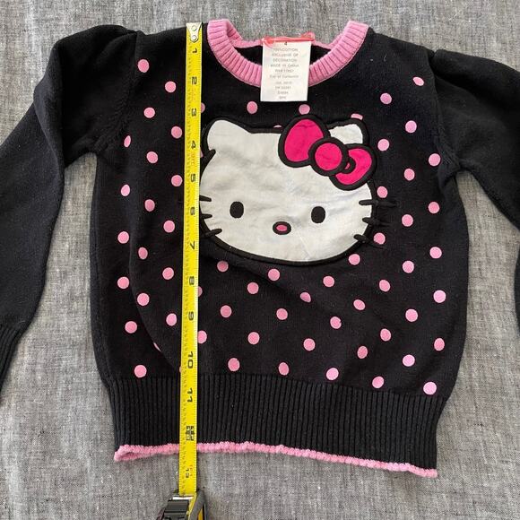 Hello Kitty Girls Sweater Size 4 - Picture 6 of 7